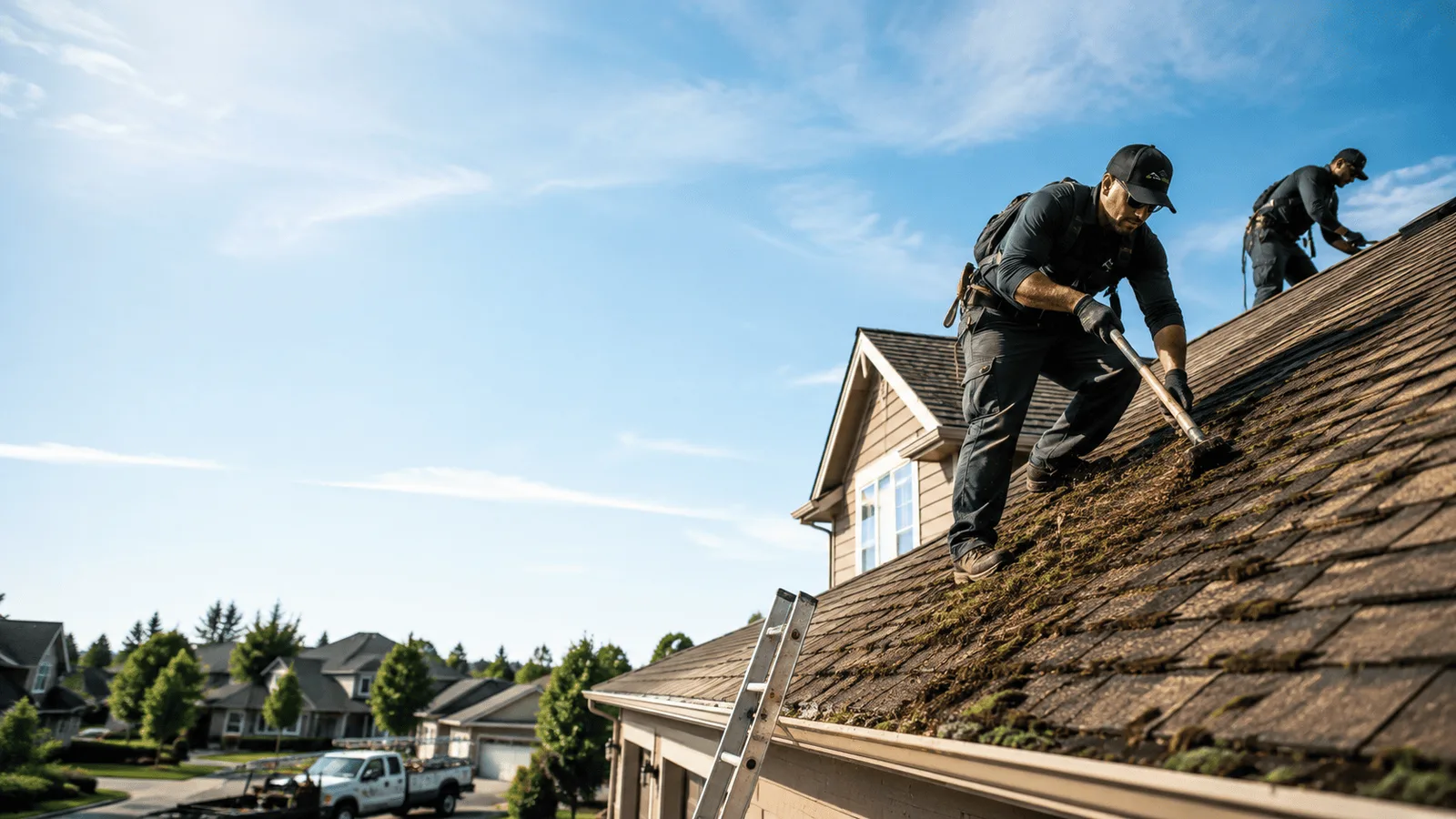 Roof Moss Removal in Lubbock, TX near me